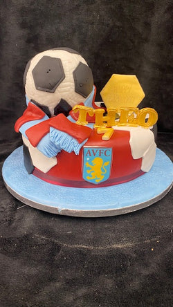 AVFC Football Cake