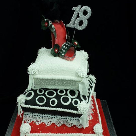 3 Tier Cushion Birthday Cake