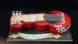 Guitar Birthday Cake