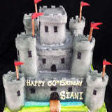 2 Tier Castle Birthday Cake