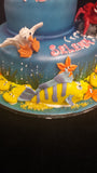 Ariel Little Mermaid Childrens Birthday Cake