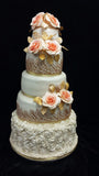 5 Tier  Wedding Cake