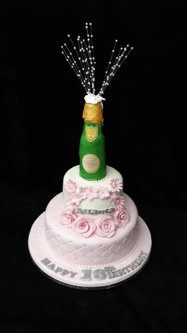 Elegant Birthday Cake