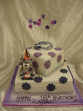 2 Tier Bear Birthday Cake