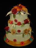 3 Tier Chocolate Cigerella Wedding Cake