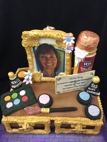 Dressing Table Birthday Cake