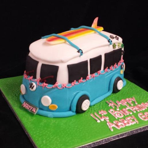 Campervan Birthday Cake