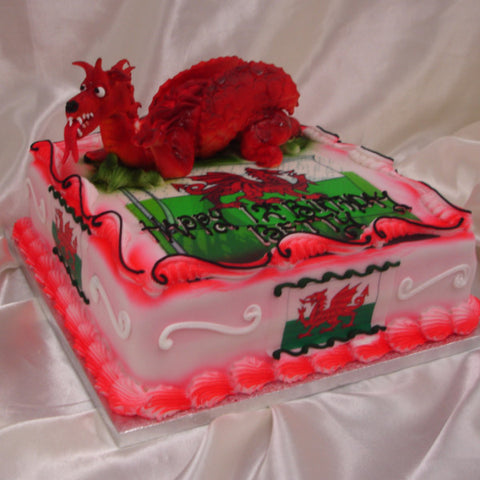 Dragon Birthday Cake