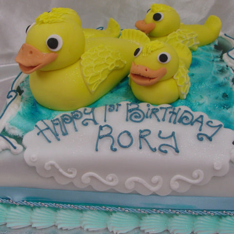 Childrens Duck Birthday Cake