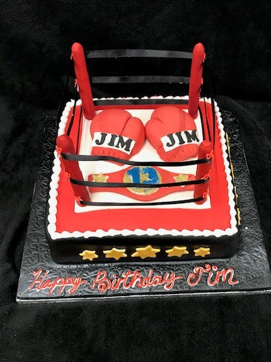 Wrestling Cake