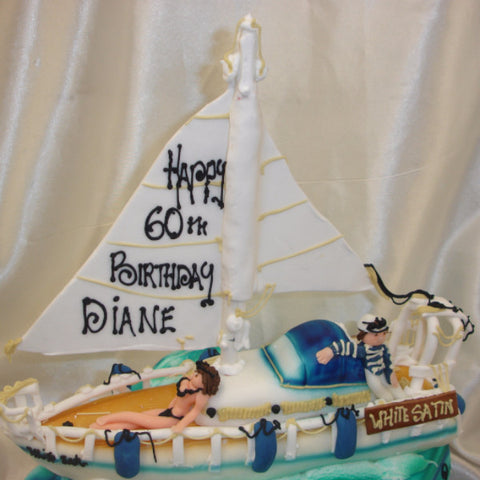 Yacht Birthday Cake